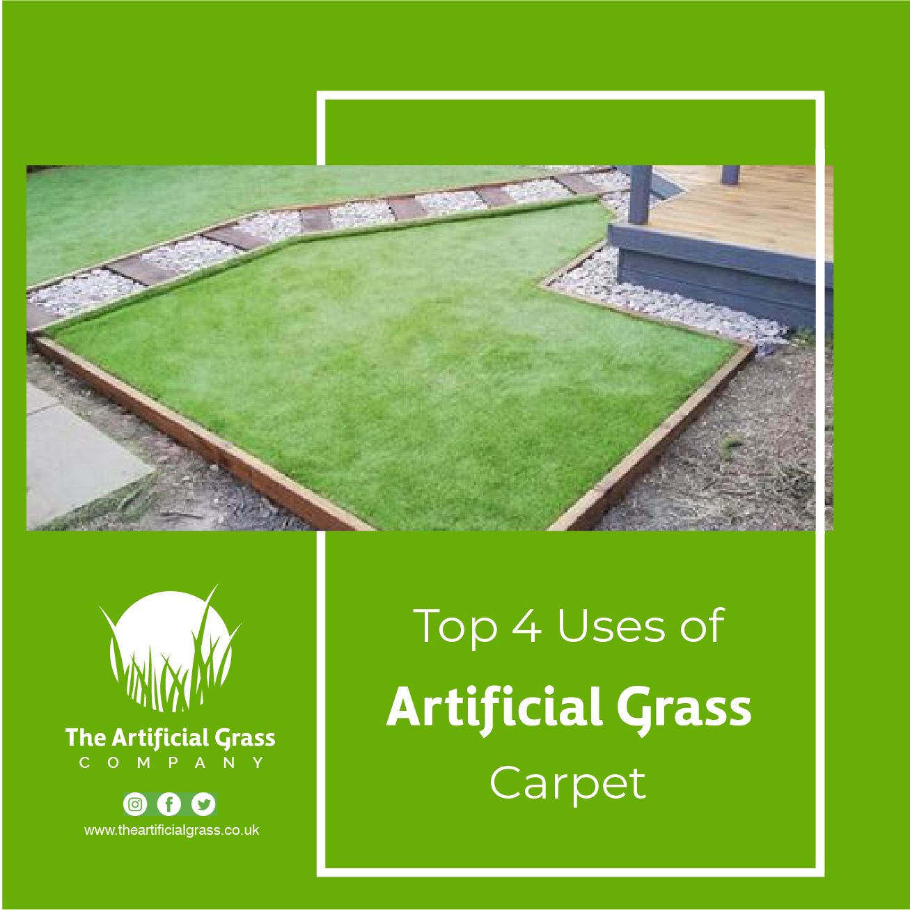 Top 4 Uses of Artificial Grass Carpet