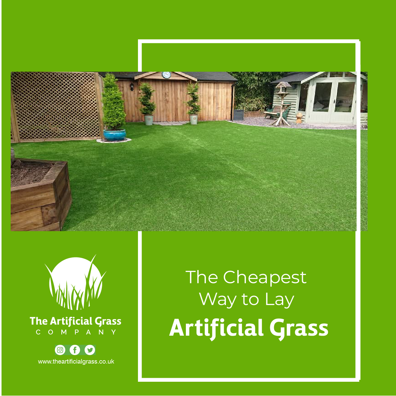 The Cheapest Way to Lay Artificial Grass