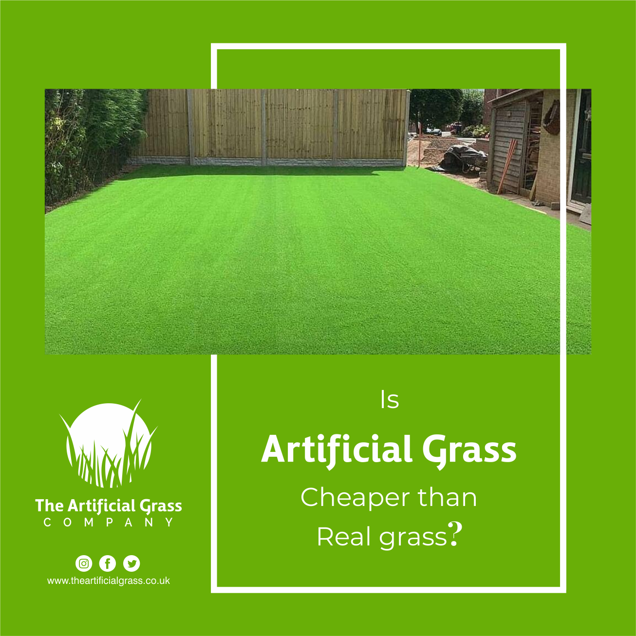 Is Artificial Grass Cheaper than Real grass?