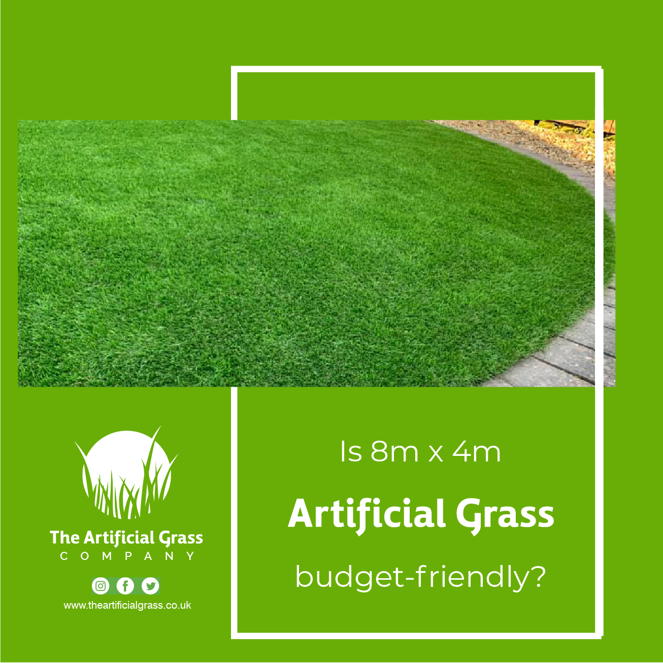 Is 8m x 4m artificial grass budgetfriendly?