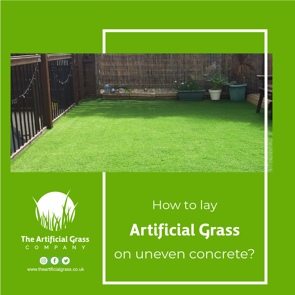How to lay artificial grass on concrete hotsell