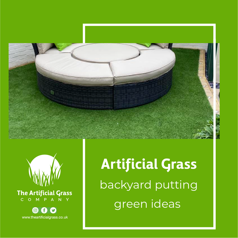 Artificial Grass Backyard Putting Green Ideas