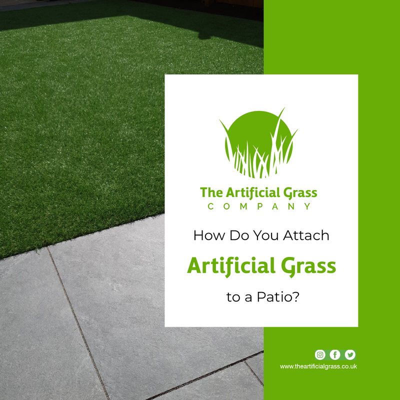 How Do You Attach Artificial Grass to a Patio?
