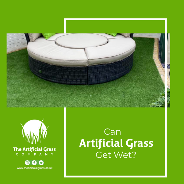 Can Artificial Grass Get Wet?