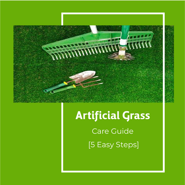 Artificial Grass Care Guide | 5 Easy Steps