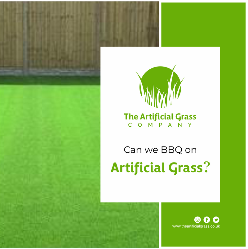 Can we BBQ on Artificial grass?