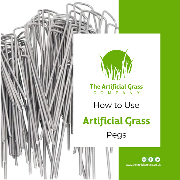 How to Use Artifical Grass Pegs