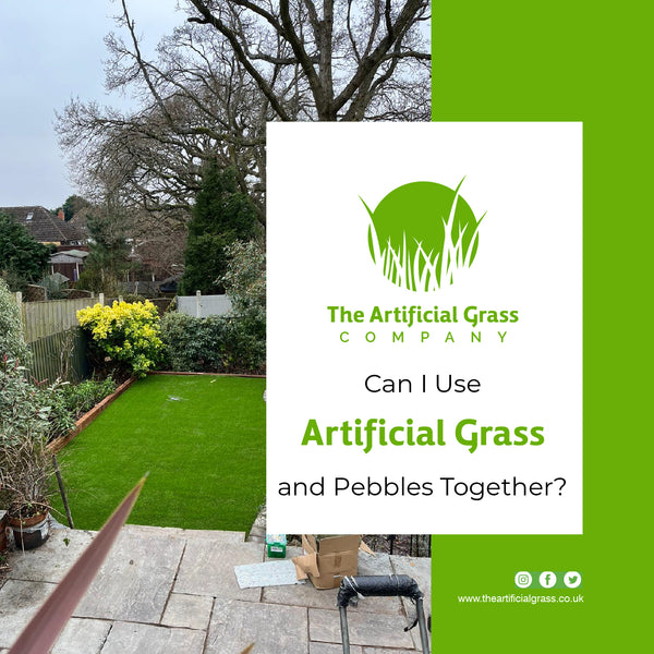 Can I Use Artificial grass and Pebbles Together?