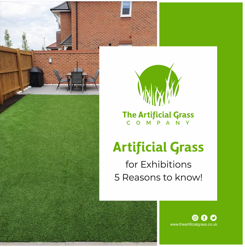 Artificial Grass for Exhibitions |5 Reasons to know!