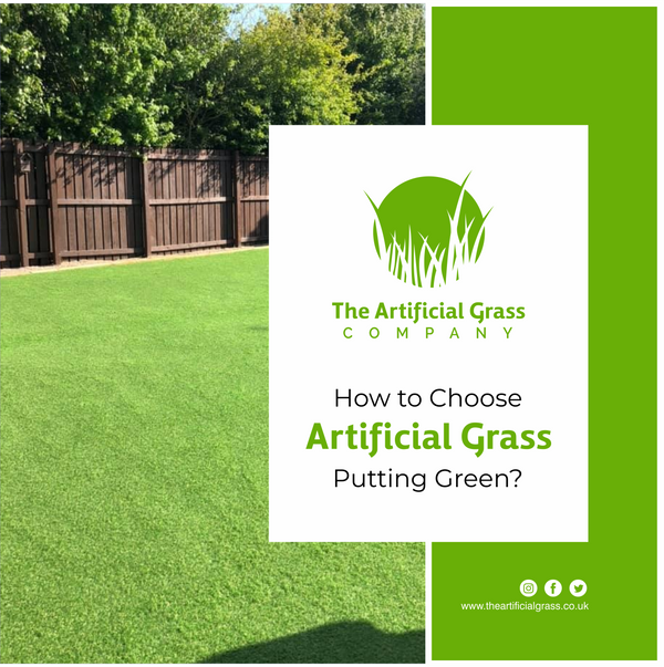 How to Choose Artificial Grass Putting Green?