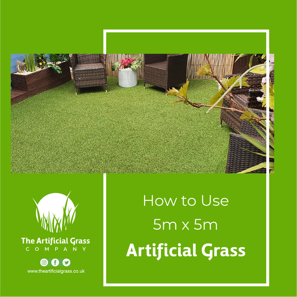 How to Use 5m x 5m Artificial Grass?