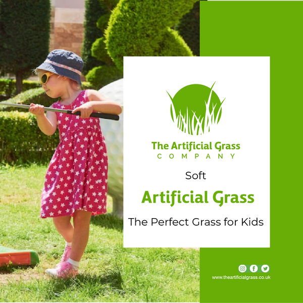 Soft Artificial Grass - The Perfect Grass for Kids