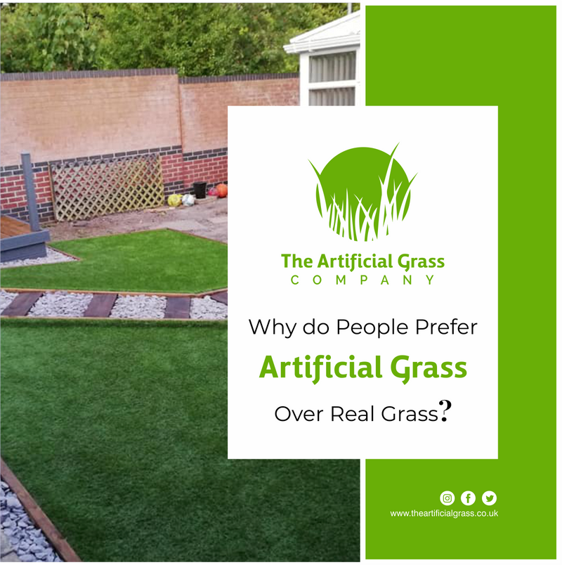Why do people prefer Artificial grass over Real grass 