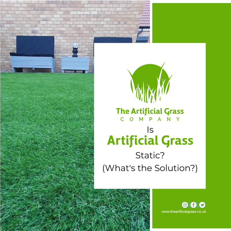 Is Artificial Grass Static? What's the Solution?