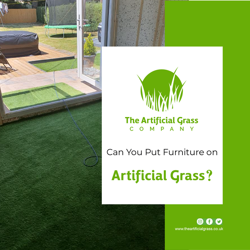 Can You Put Furniture on Artificial Grass?