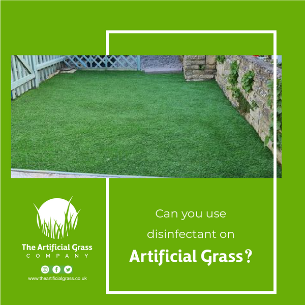 Can You Use Disinfectant on Artificial Grass?