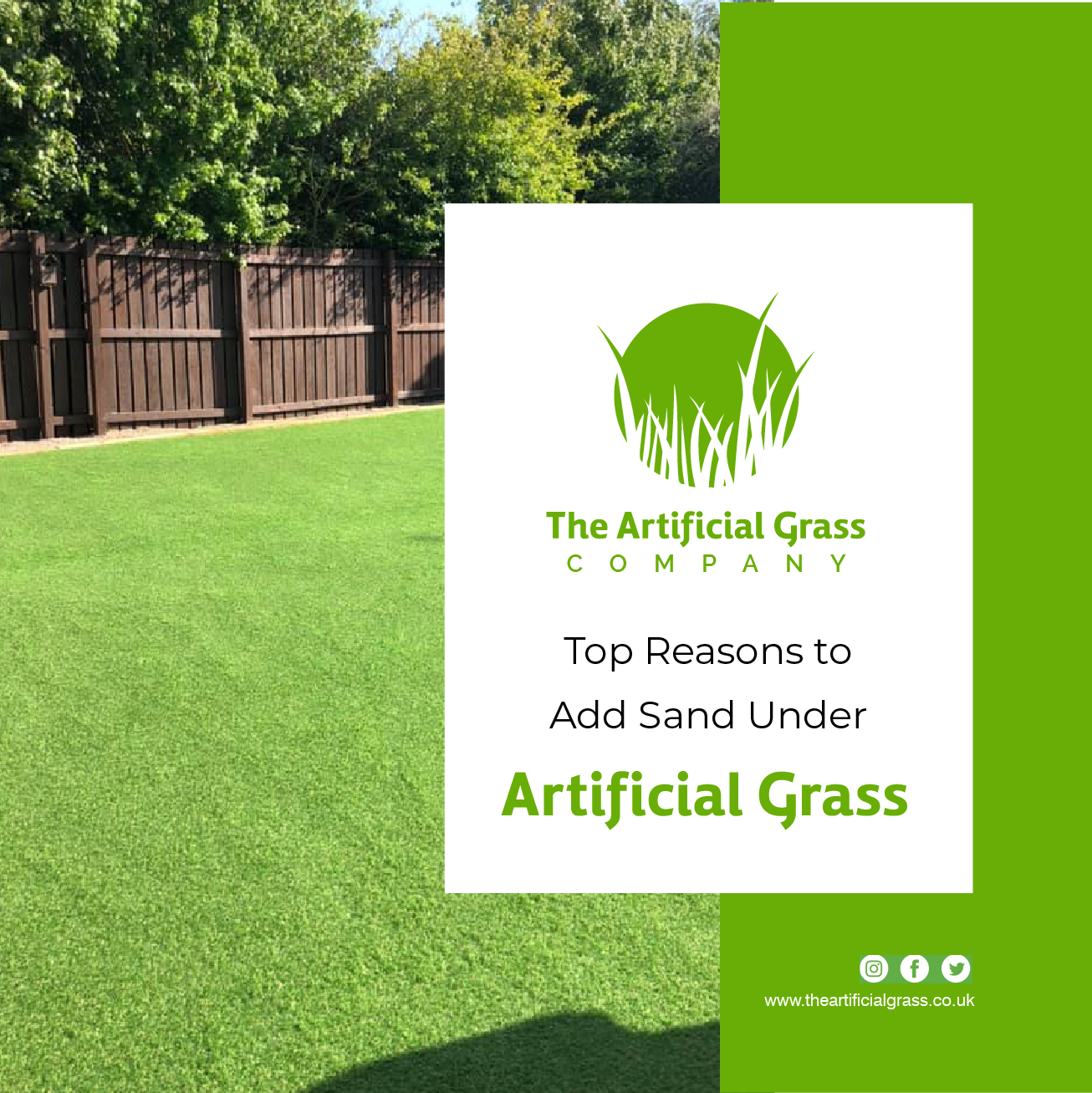 Top Reasons to Add Sand Under Artificial Grass