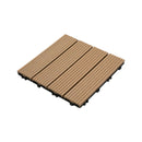 Composite Decking Interlocking Tiles - Teak