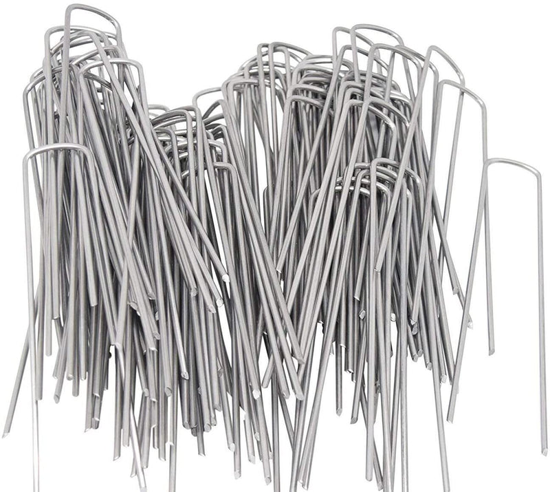 Galvanised Steel U Pins (50 Pins Per Pack)